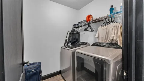 a view of a big room with carpet