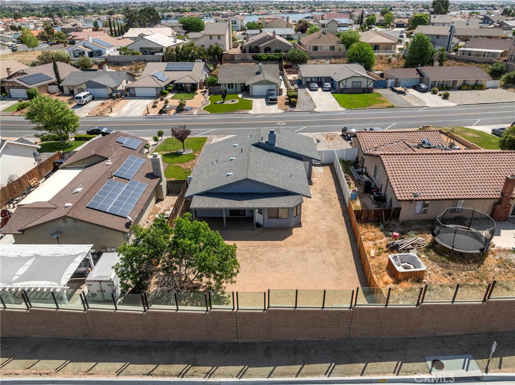 13904 Hidden Valley Road Victorville, CA 92395 - Photo 35 of 47 an aerial view of a house with outdoor space