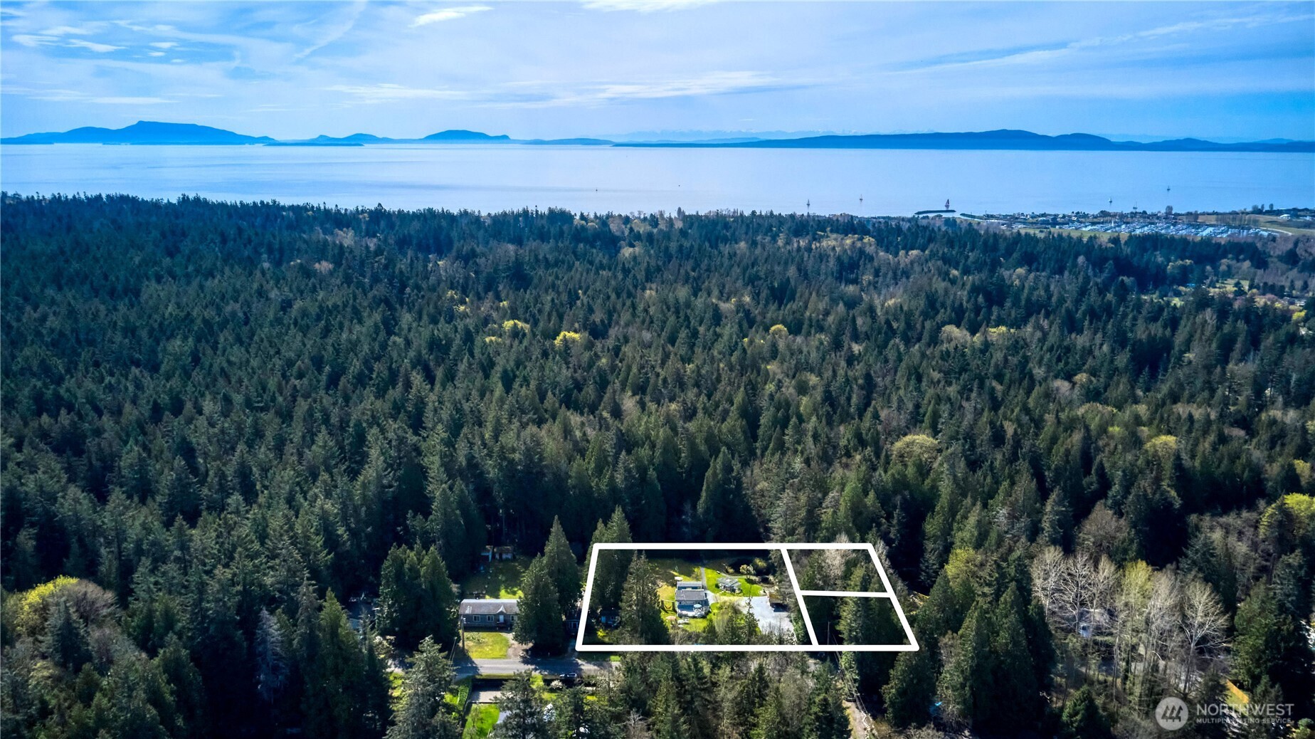 1871 Johnson Road Point Roberts, WA 98281 - Photo 36 of 36 a view of a city with lush green forest
