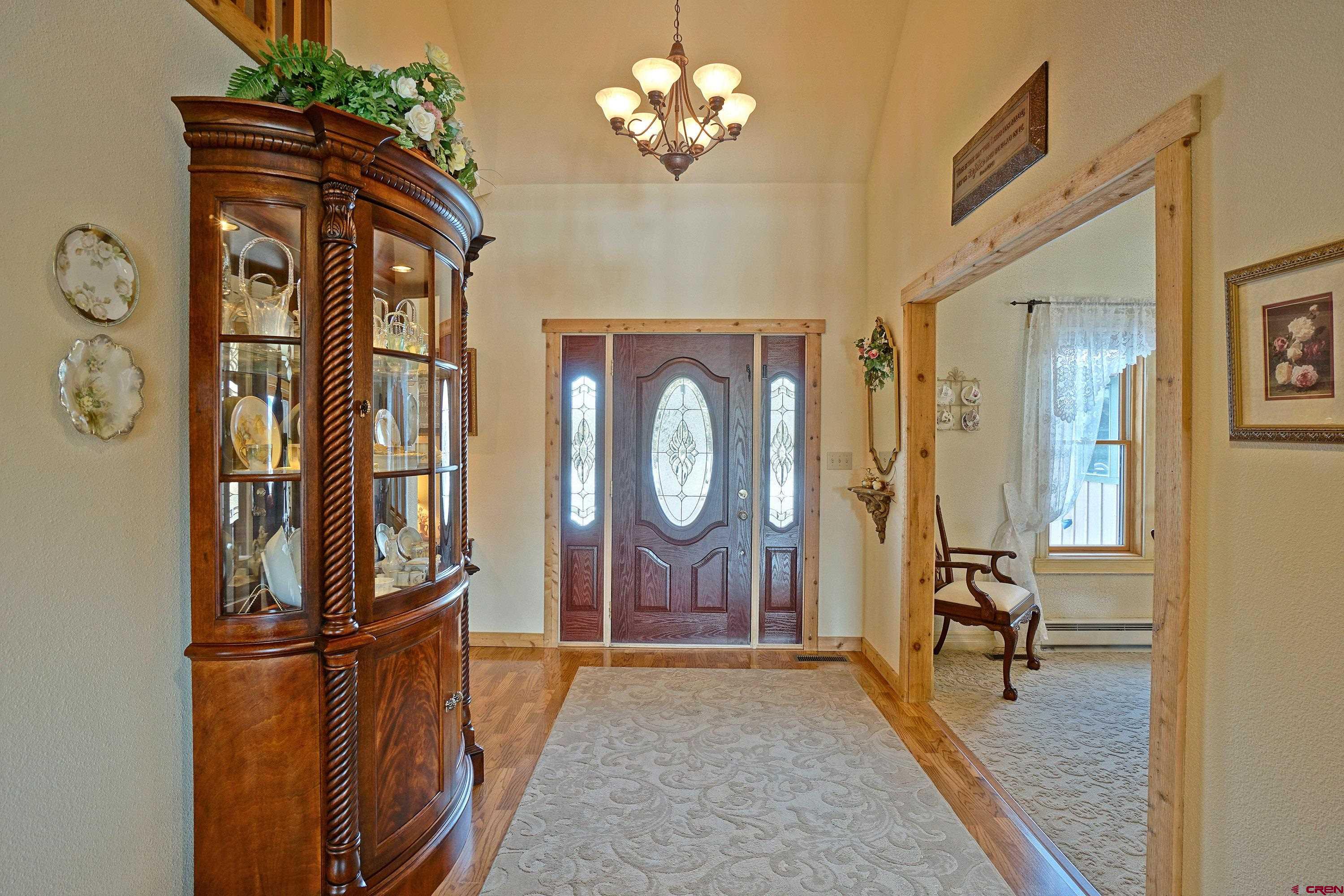 221 Waterview Lane Ridgway, CO 81432 - Photo 3 of 43 a view of an entryway with wooden floor