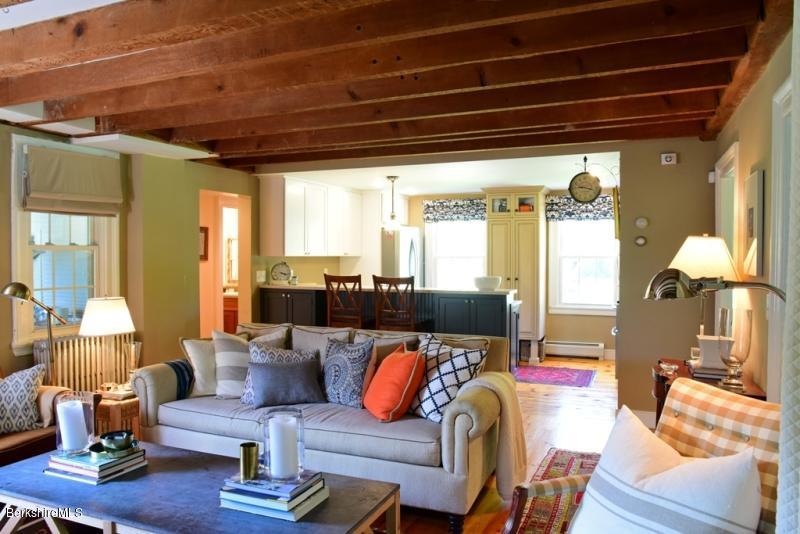 2922 State Road Richmond, MA 01254 - Photo 17 of 36 a living room with furniture and a large window