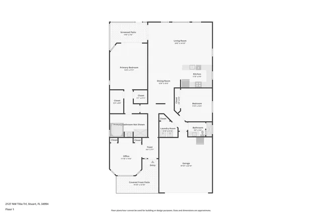$475,000 | 2127 Northwest Tilia Trail, Stuart, FL 34994