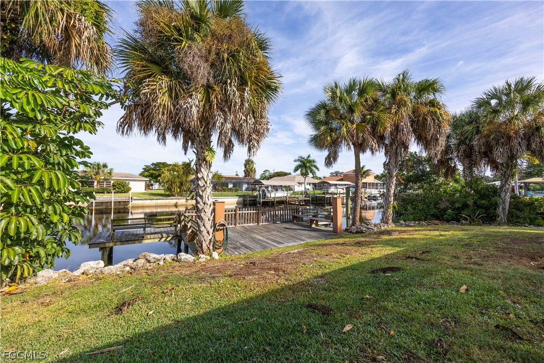 13520 Island Road Fort Myers, FL 33905 - Photo 5 of 36 a view of a backyard with a trees