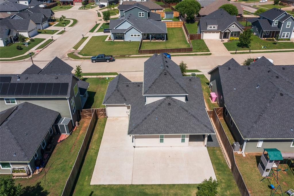 4721 Dry Creek Road Sherman, TX 75092 - Photo 19 of 25 an aerial view of residential houses with outdoor space