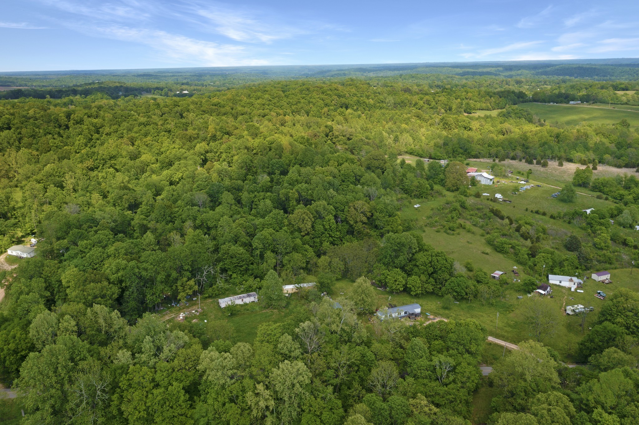 a view of an outdoor space with a lake view