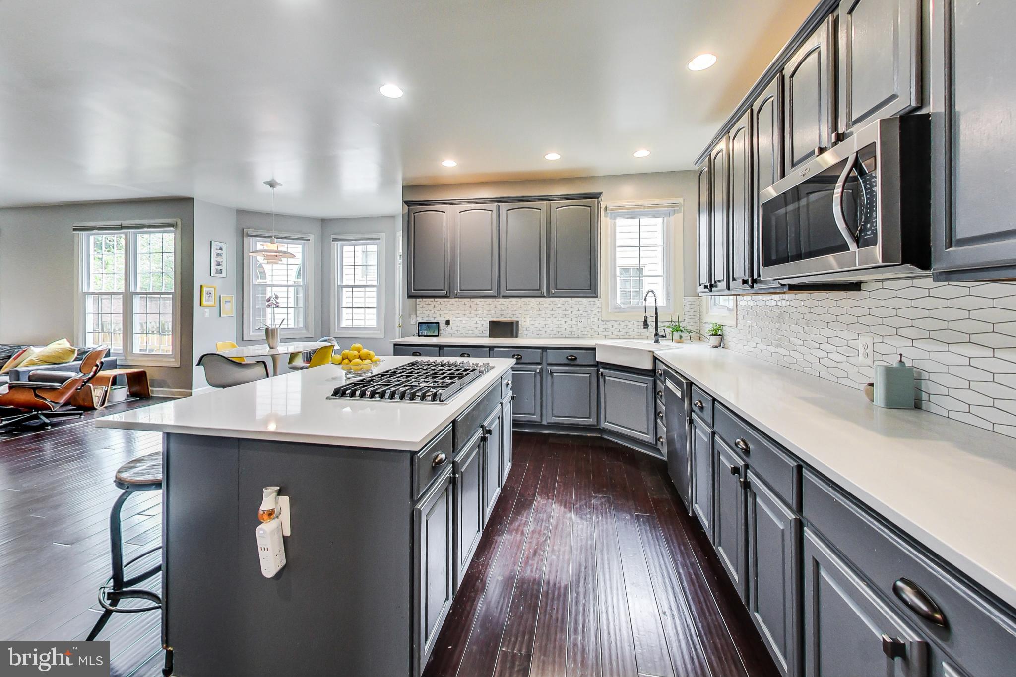 7724 Tea Table Drive Lorton, VA 22079 - Photo 11 of 47 Large island with cooktop