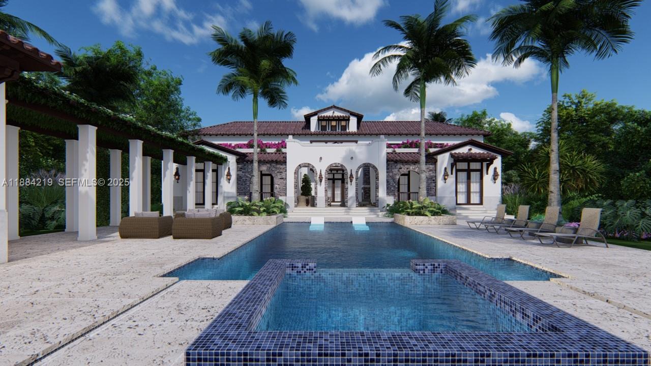 6460 Southwest 94th Street Pinecrest, FL 33156 - Photo 42 of 43 a view of a house with a patio