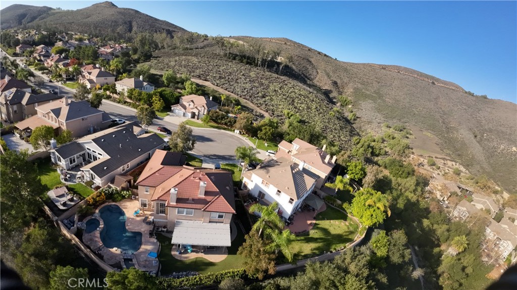 512 Roosevelt Court Simi Valley, CA 93065 - Photo 8 of 11 an aerial view of a house with a mountain