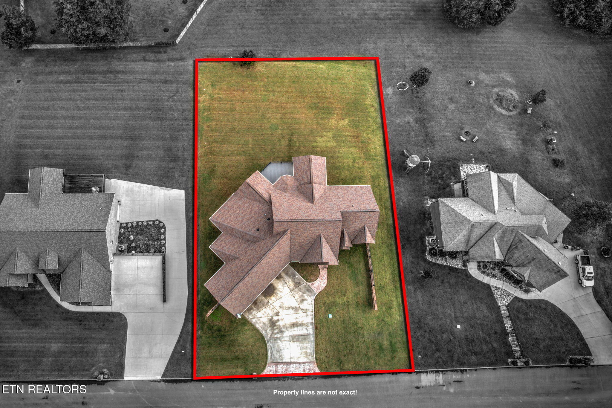 7418 Youmans Lane Corryton, TN 37721 - Photo 47 of 50 Aerial lot view of 7418 Youmans Lane