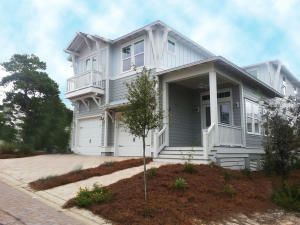 30 Prominence Square Inlet Beach Inlet Beach, FL 32461 - Photo 1 of 18 a front view of a house with garage