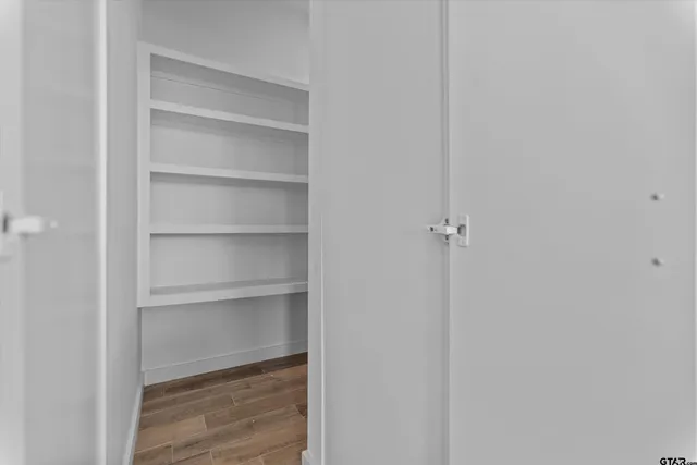 a area with wooden floor