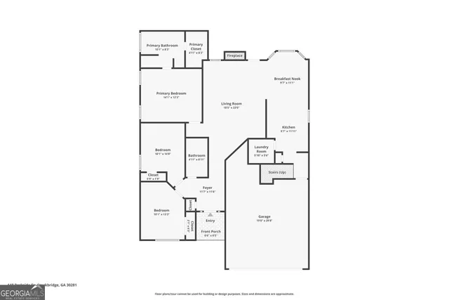 $2,385 | 148 Parkside Drive, Stockbridge, GA 30281