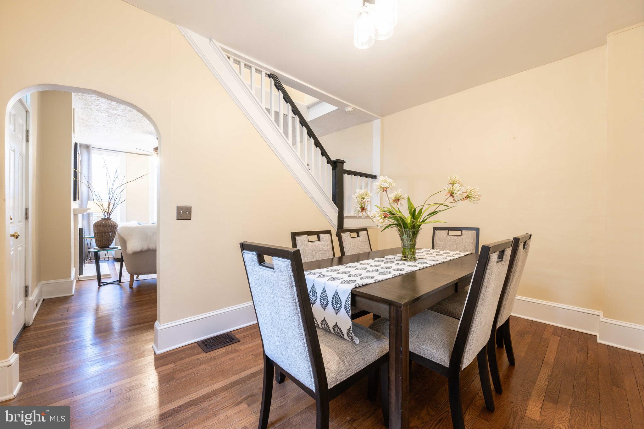 3 East Ostend Street Baltimore, MD 21230 - Photo 11 of 25 a view of a dining room with furniture and wooden floor