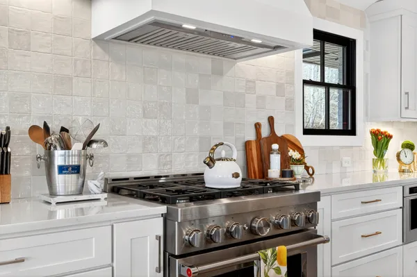 a close view of stove top oven