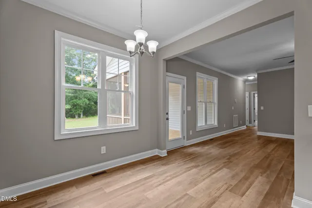 a view of room and window