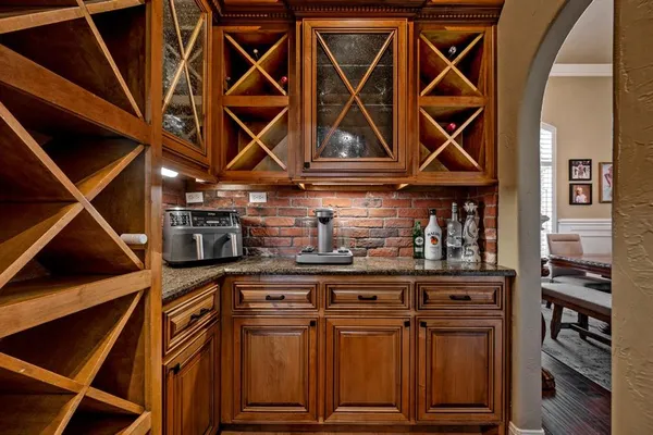 a view of storage and utility room