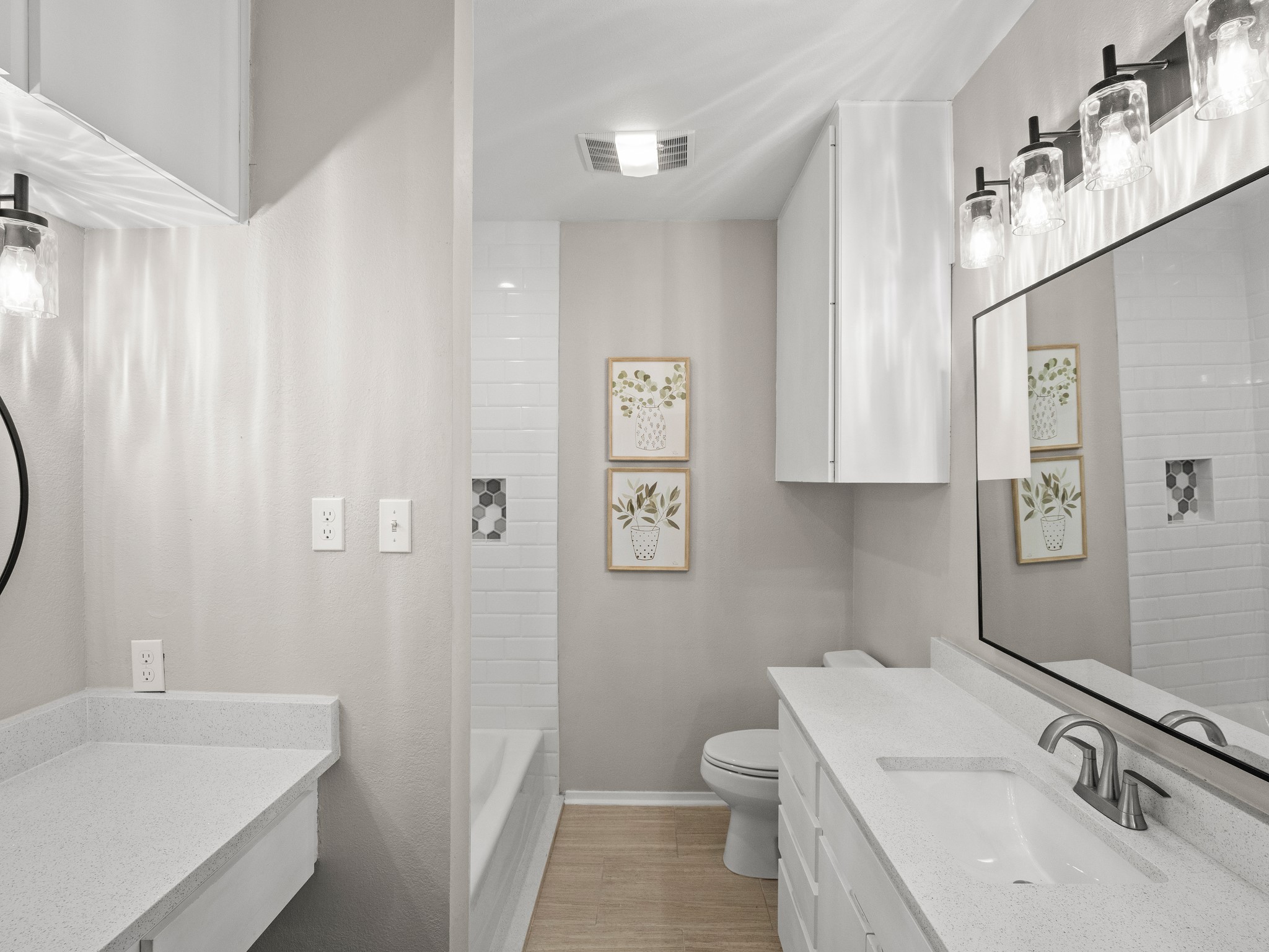 3809 Spicewood Springs Road, Unit 137 Austin, TX 78759 - Photo 19 of 34 Clean lines and modern fixtures define this well-appointed & Updated bathroom space.
