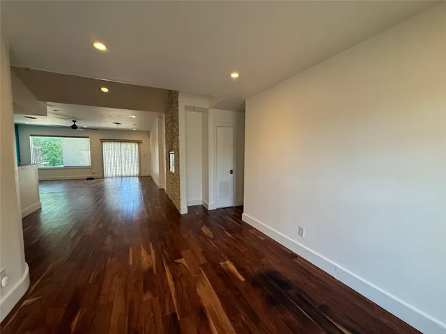 a view of wooden floor