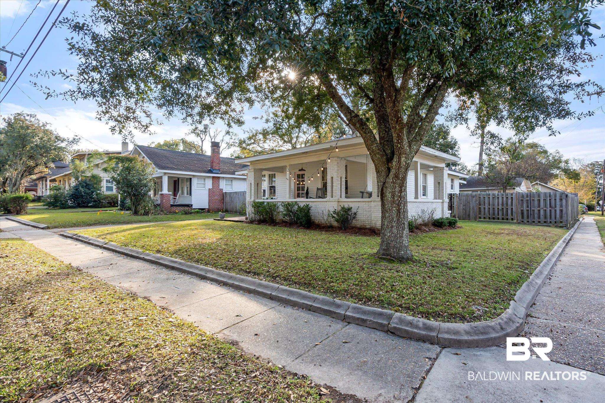 180 Williams Street Mobile, AL 36606 - Photo 20 of 20 Single story home featuring a porch and a front lawn