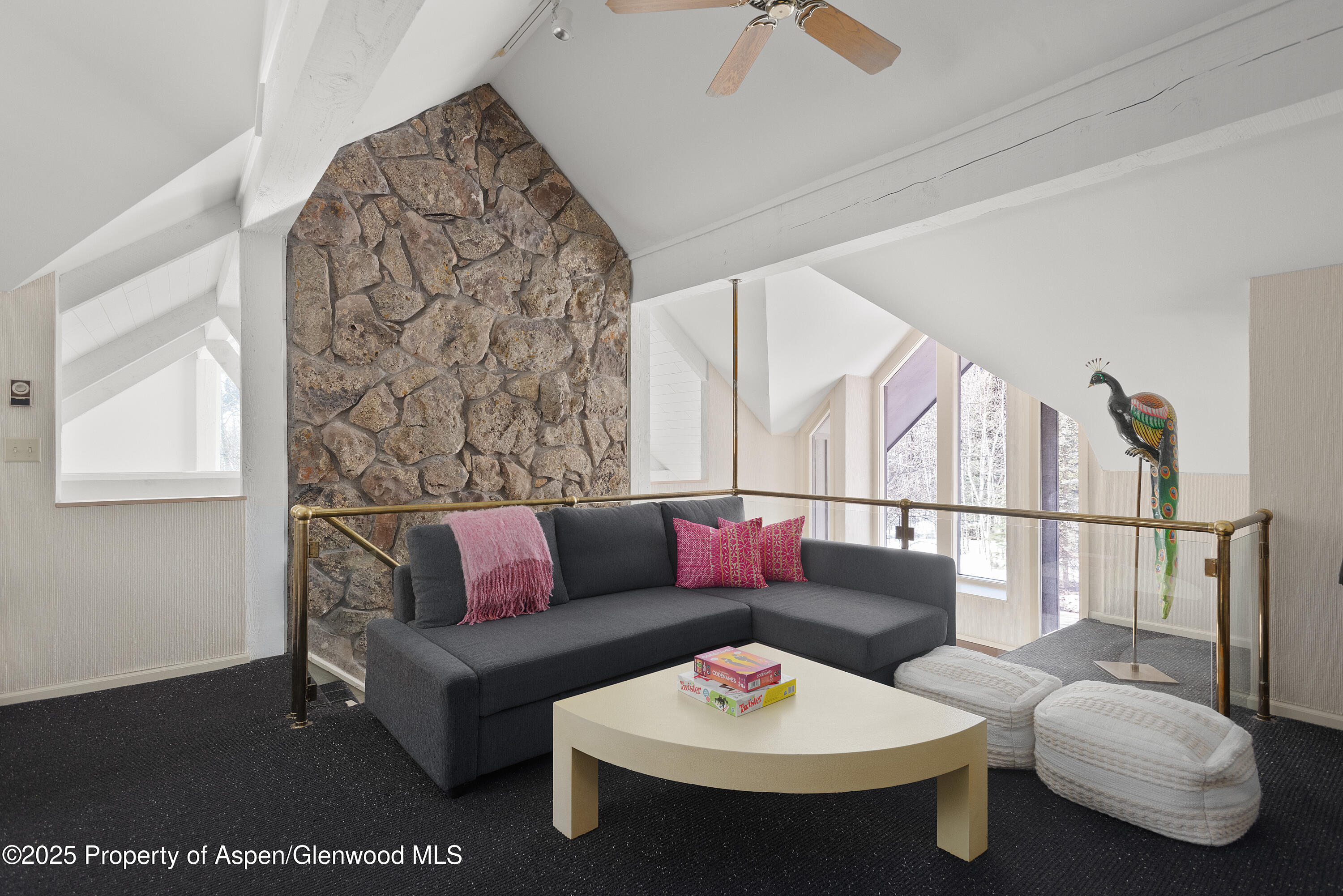 60 Northway Drive Aspen, CO 81611 - Photo 20 of 32 a living room with furniture and white walls