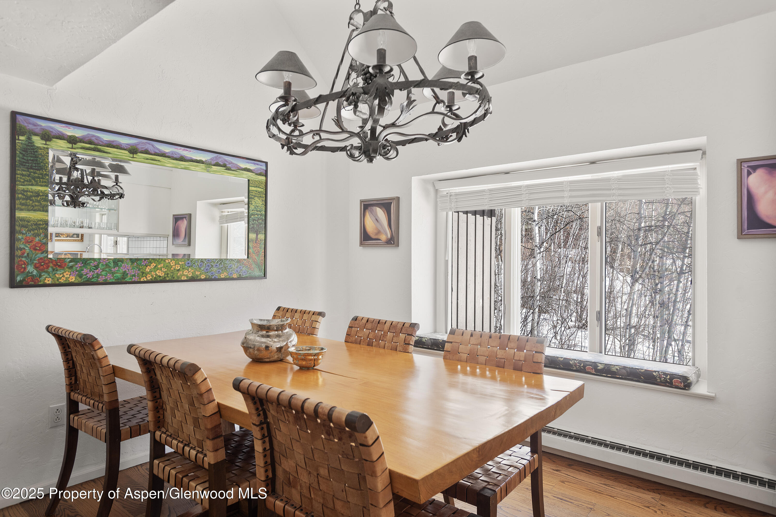 60 Northway Drive Aspen, CO 81611 - Photo 8 of 32 a view of a dining room with furniture window and outside view