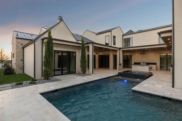 front view of a house with a porch