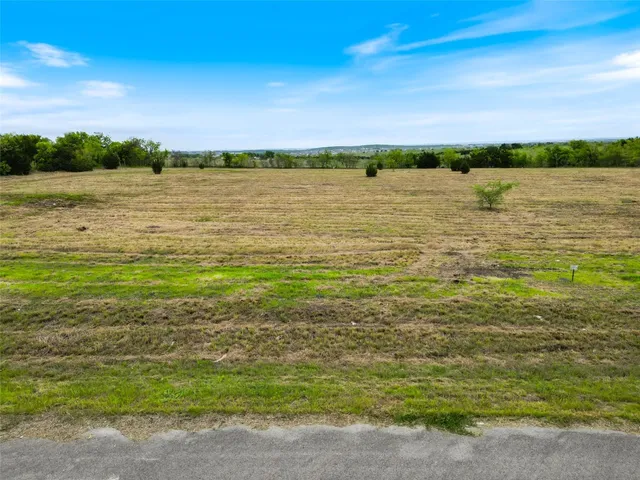 a view of an ocean from a yard