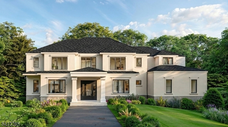 13 Penwood Road Livingston, NJ 07039 - Photo 1 of 18 a front view of a house with a yard and trees