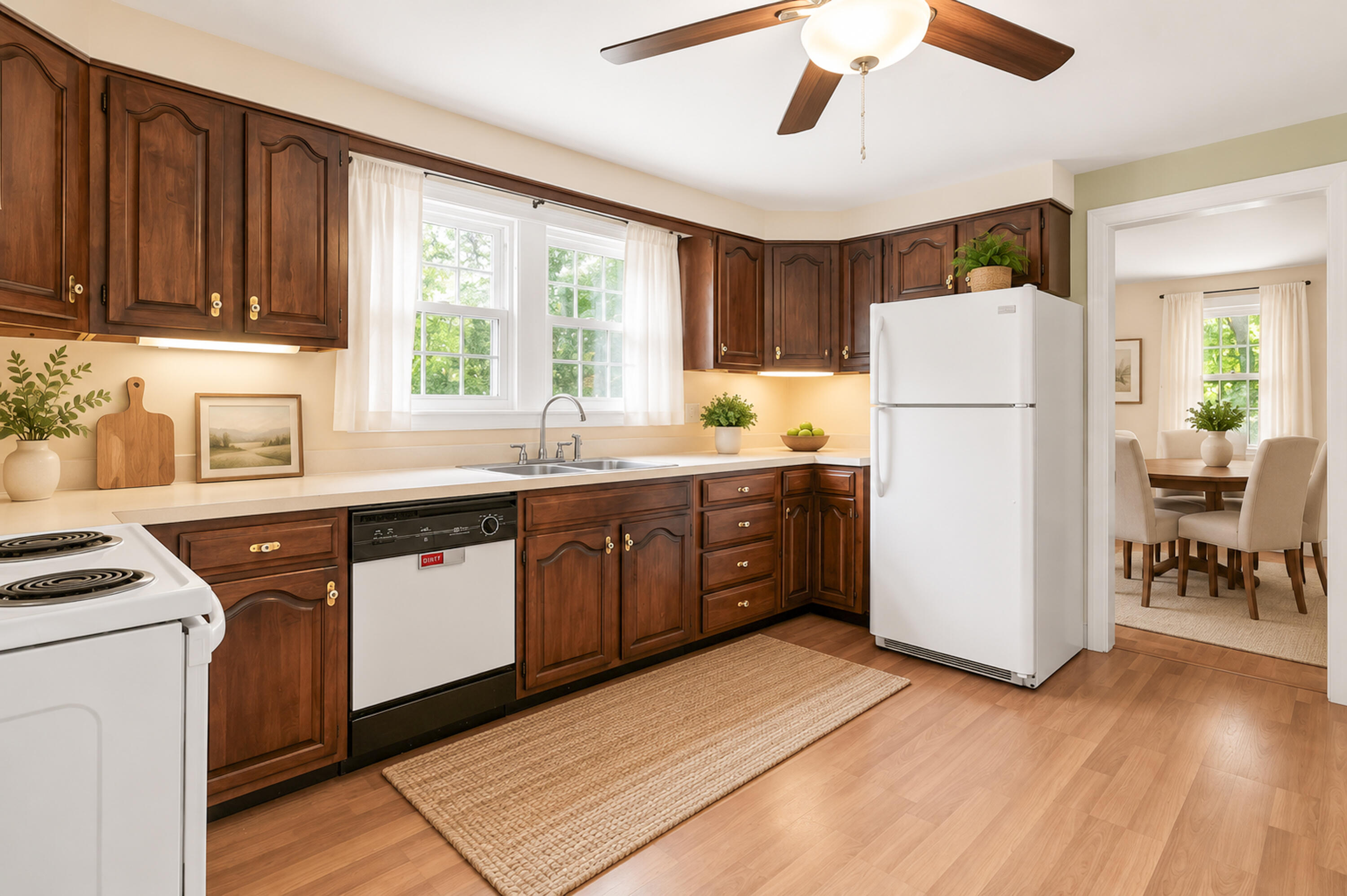 31 Wall Street Portland, ME 04103 - Photo 12 of 39 Kitchen staged
