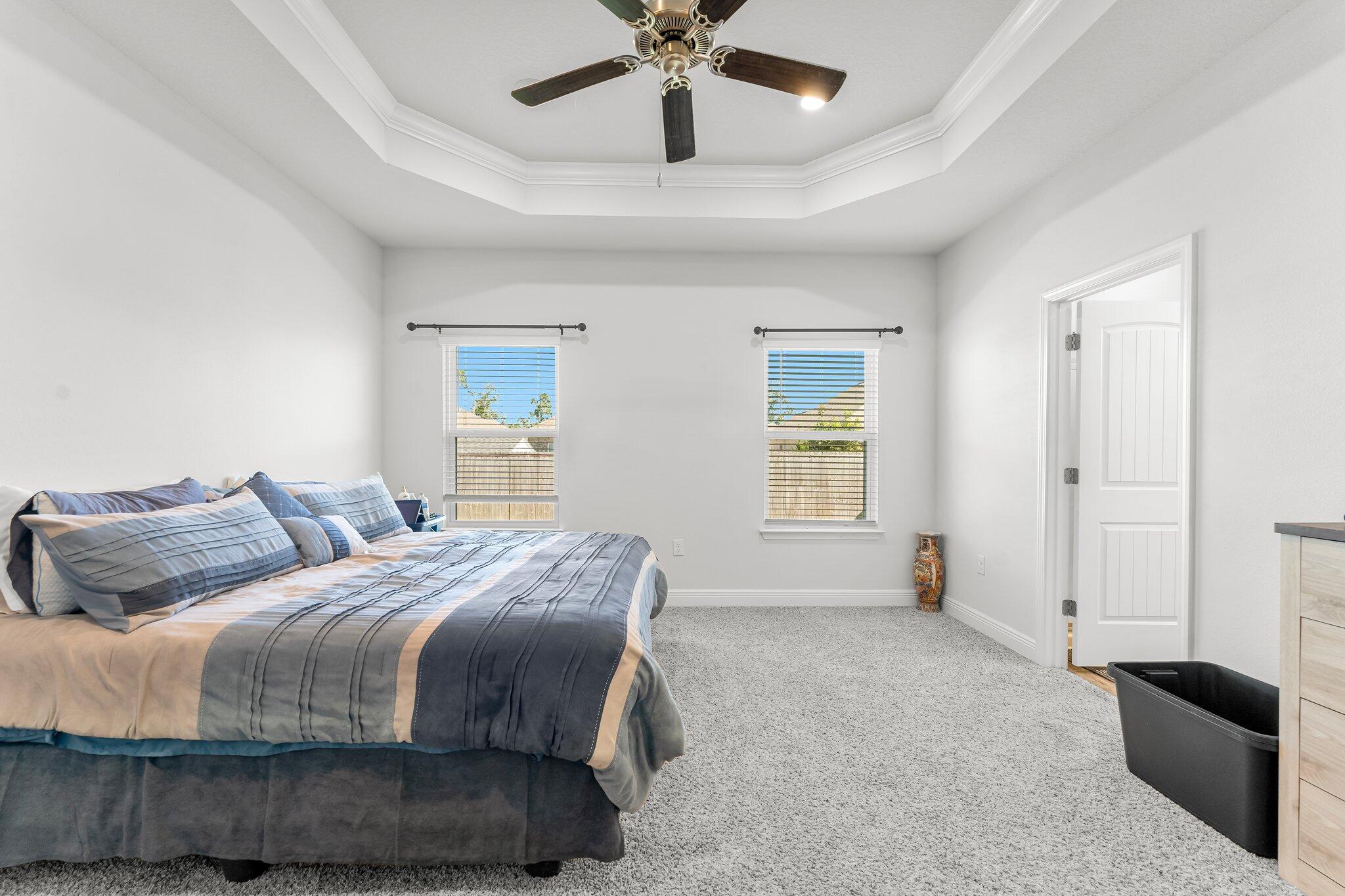 813 Cason Circle Panama City, FL 32405 - Photo 8 of 20 a bedroom with bed and window