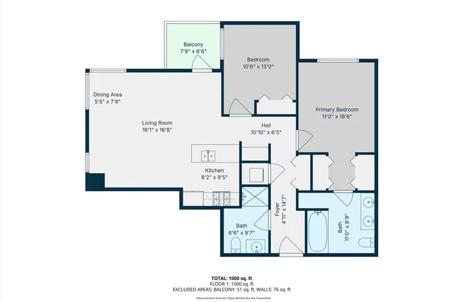 $3,000 | 170 West Polk Street, Unit 1101, Chicago, IL 60605