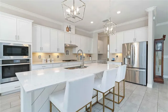 a bed room with a bed and a couch