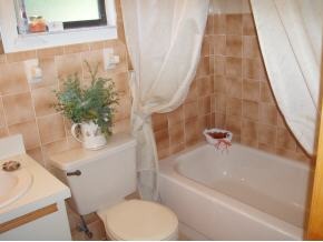 1376 Southeast Ruffin Palm Bay, FL 32909 - Photo 6 of 10 a bath tub sitting next to a white toilet