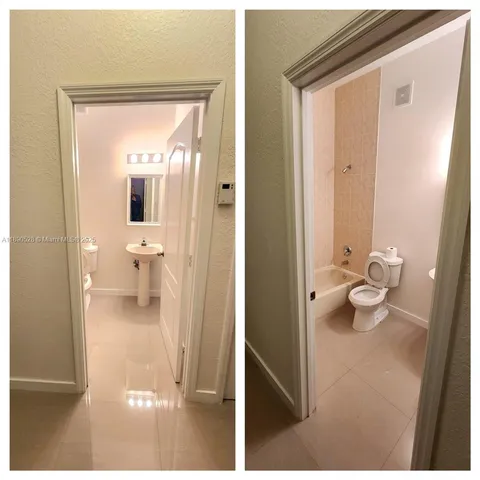 a bathroom with a toilet