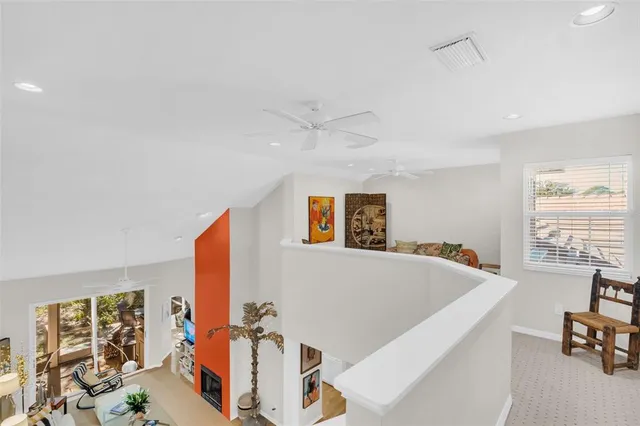 a bedroom with a bed and cabinets