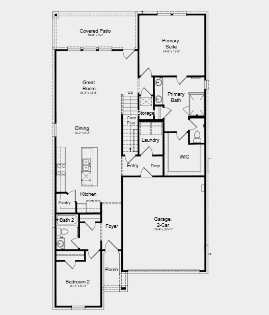 1206 Mattinson Rae Court Tomball, TX 77375 - Photo 38 of 39 Floor Plan