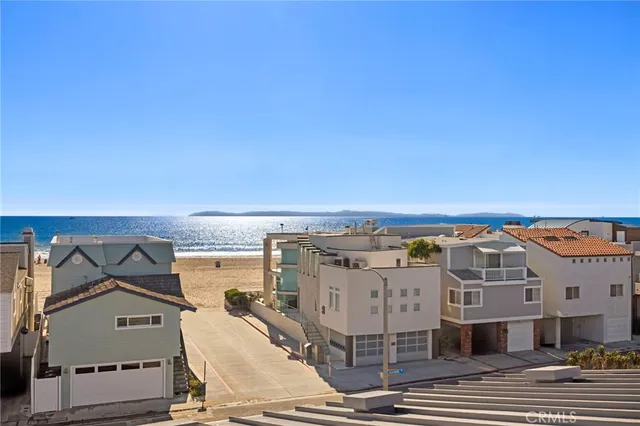 an aerial view of a building