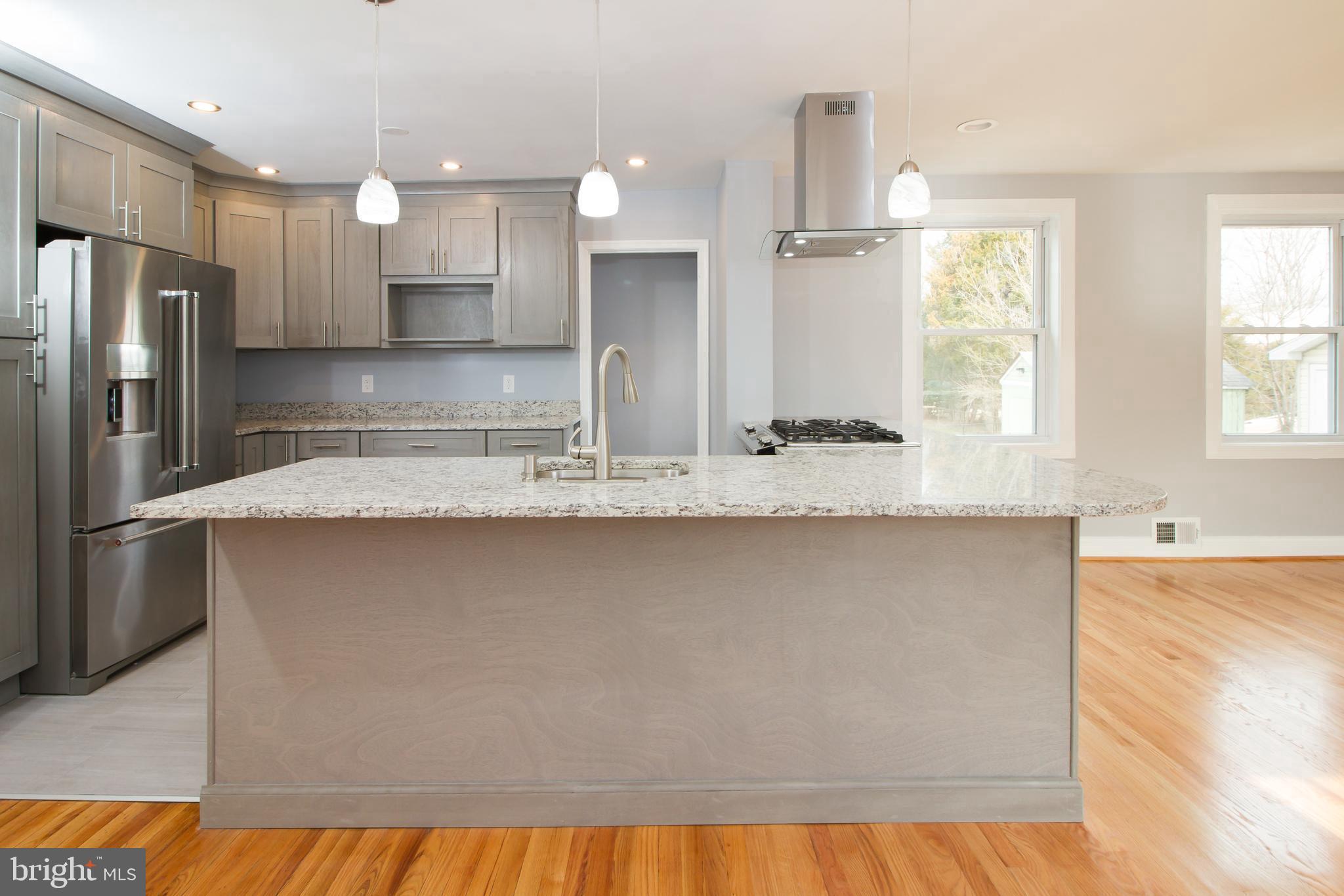 kitchen, GraniteCounterTops , space for bar stools