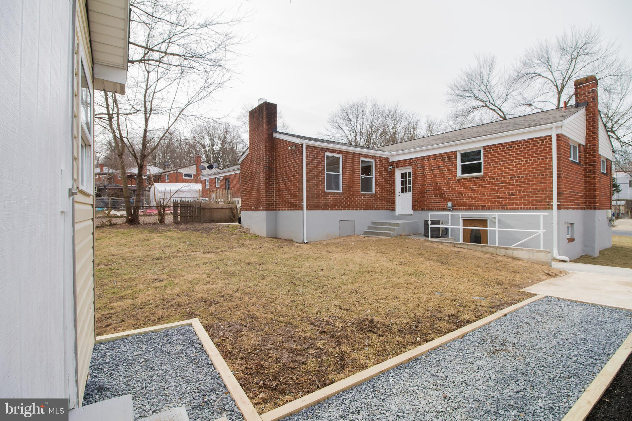 11437 Schuylkill Road Rockville, MD 20852 - Photo 39 of 43 View of rear brick addition
