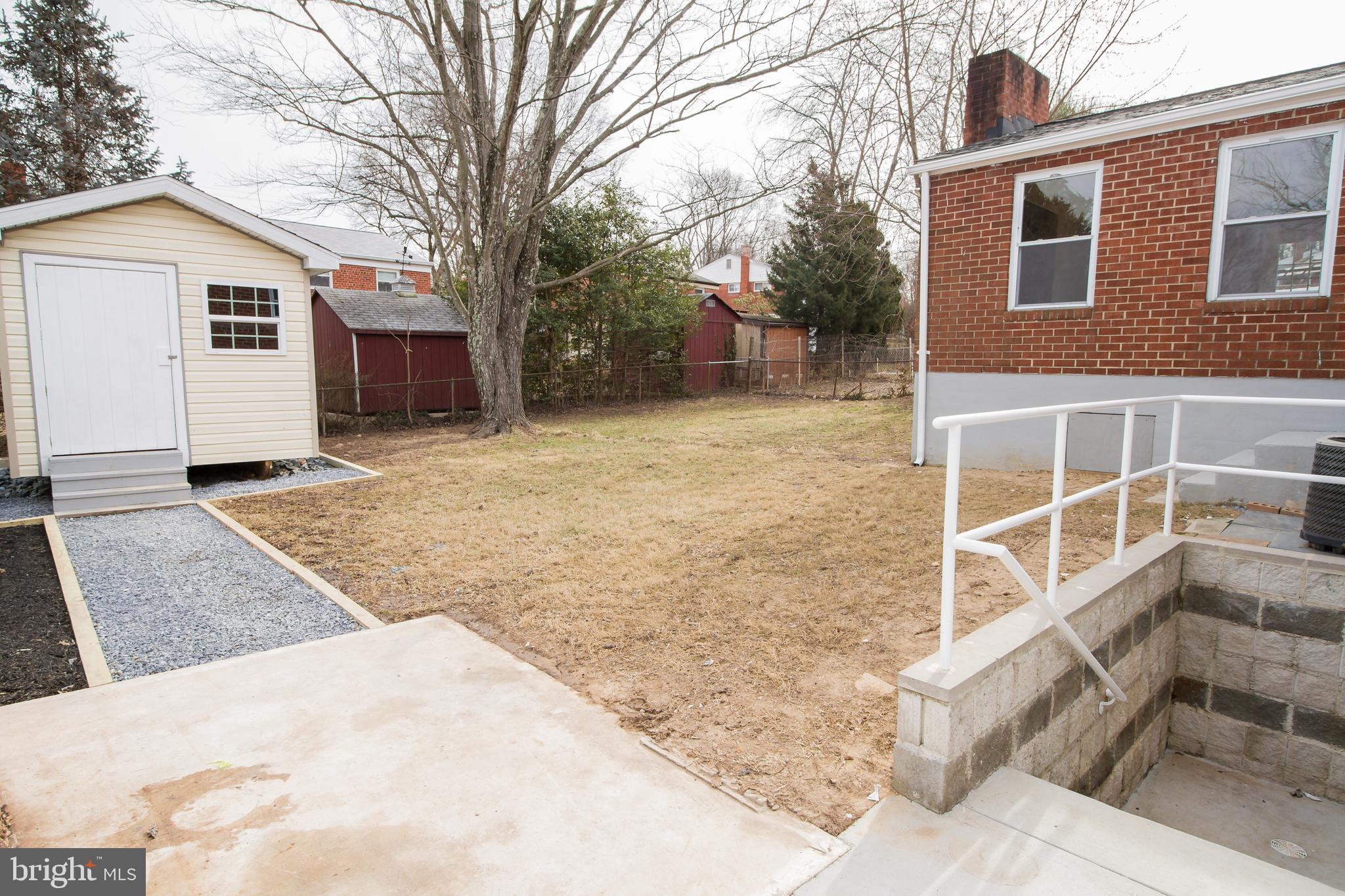 11437 Schuylkill Road Rockville, MD 20852 - Photo 41 of 43 View of walk-out basement and shed