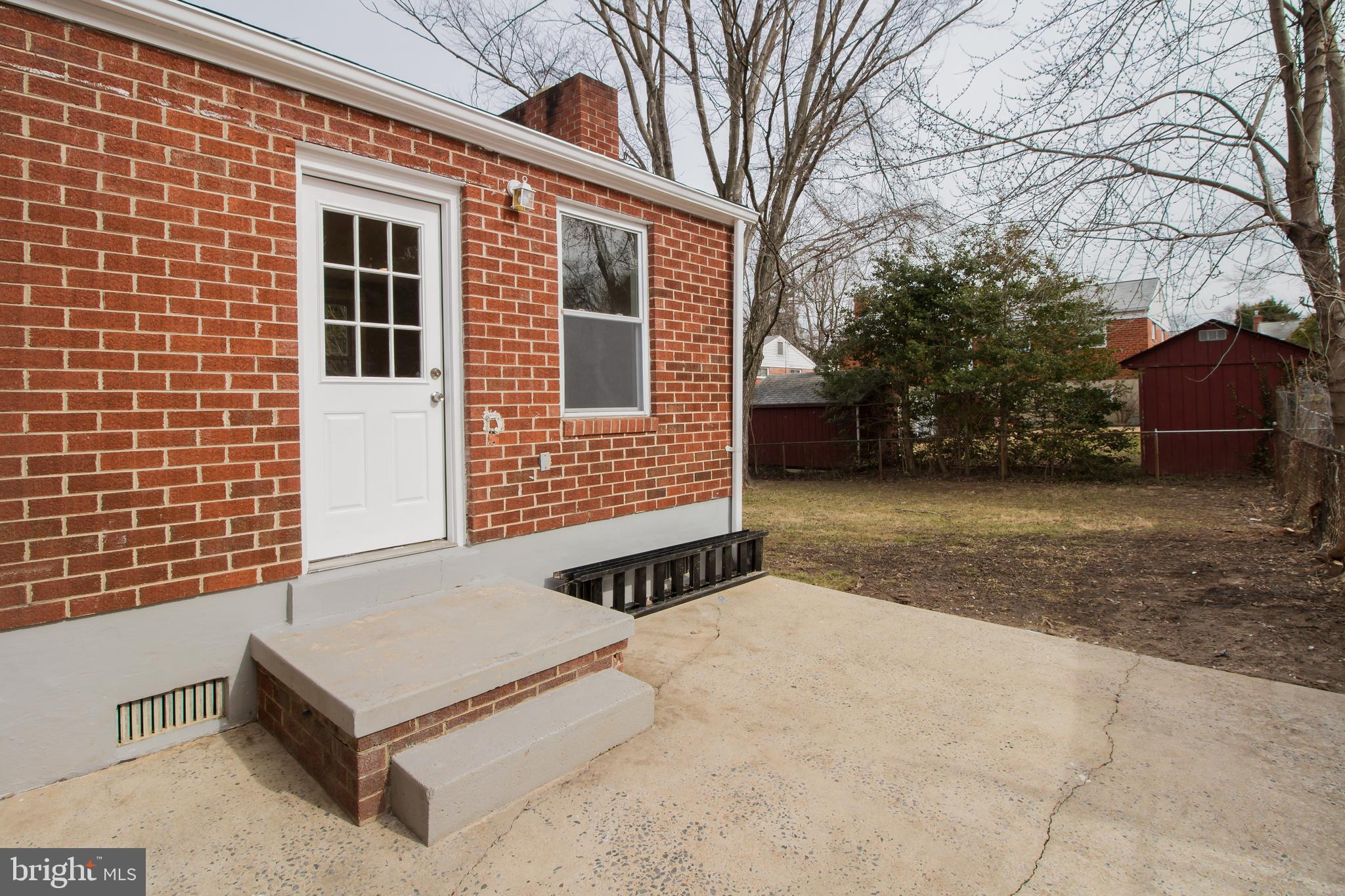 11437 Schuylkill Road Rockville, MD 20852 - Photo 42 of 43 View of rear brick addition