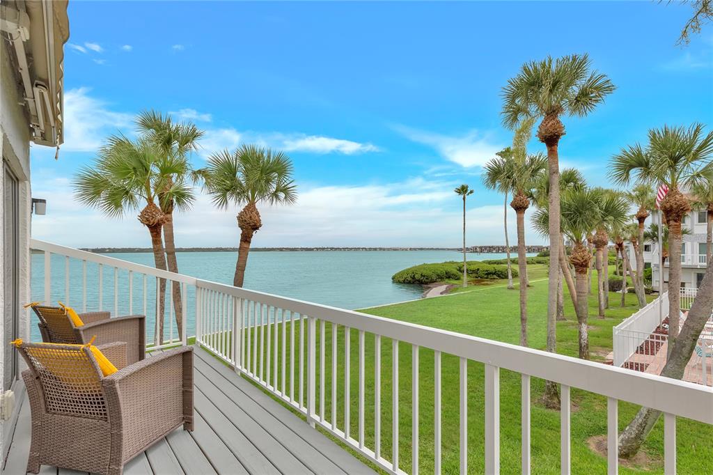 Undisclosed Address Clearwater, FL 33767 - Photo 37 of 39 a view of a balcony with lake view