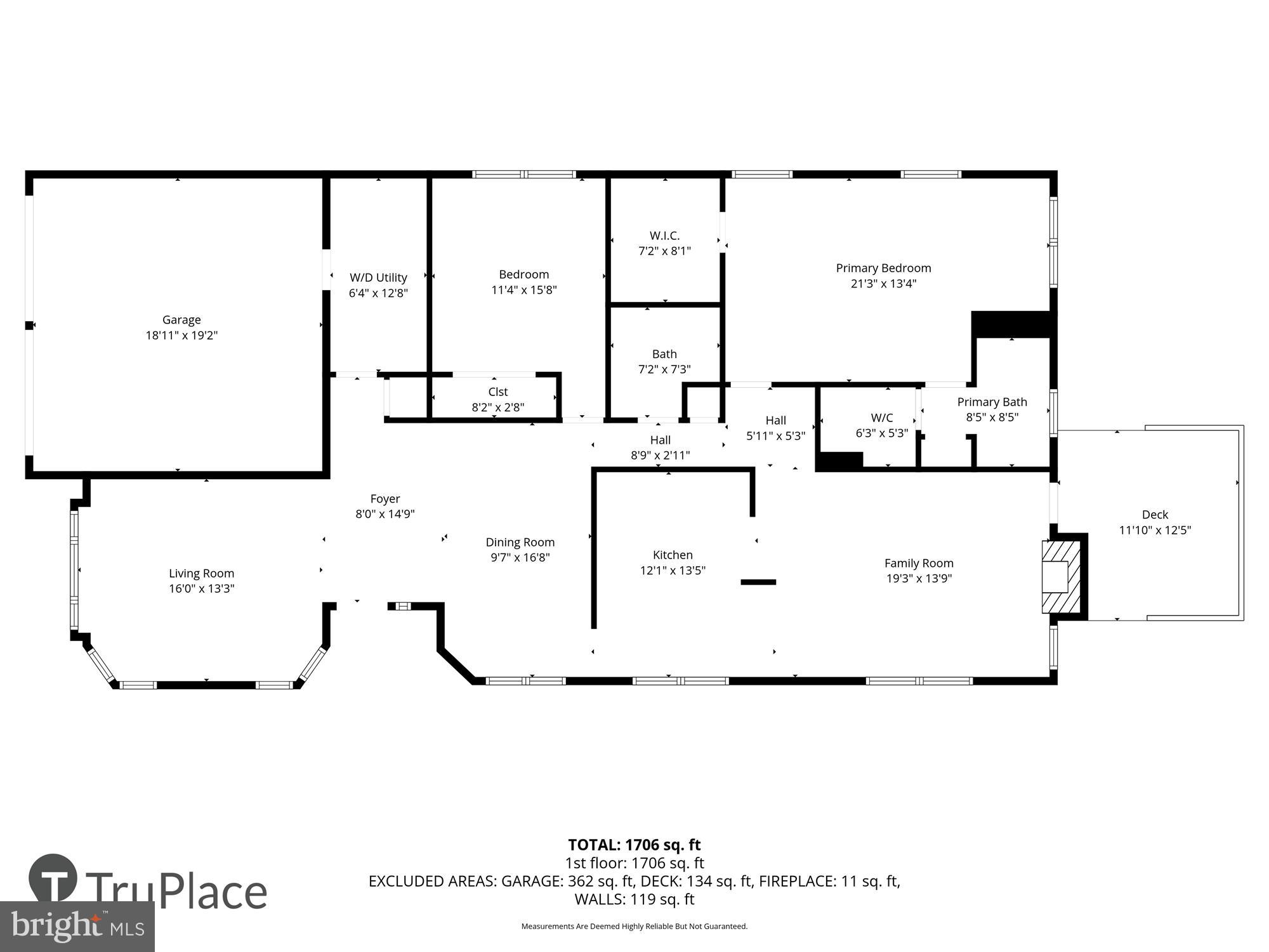 524 Coover Road Annapolis, MD 21401 - Photo 67 of 67 Floor Plan Labels & Measurements