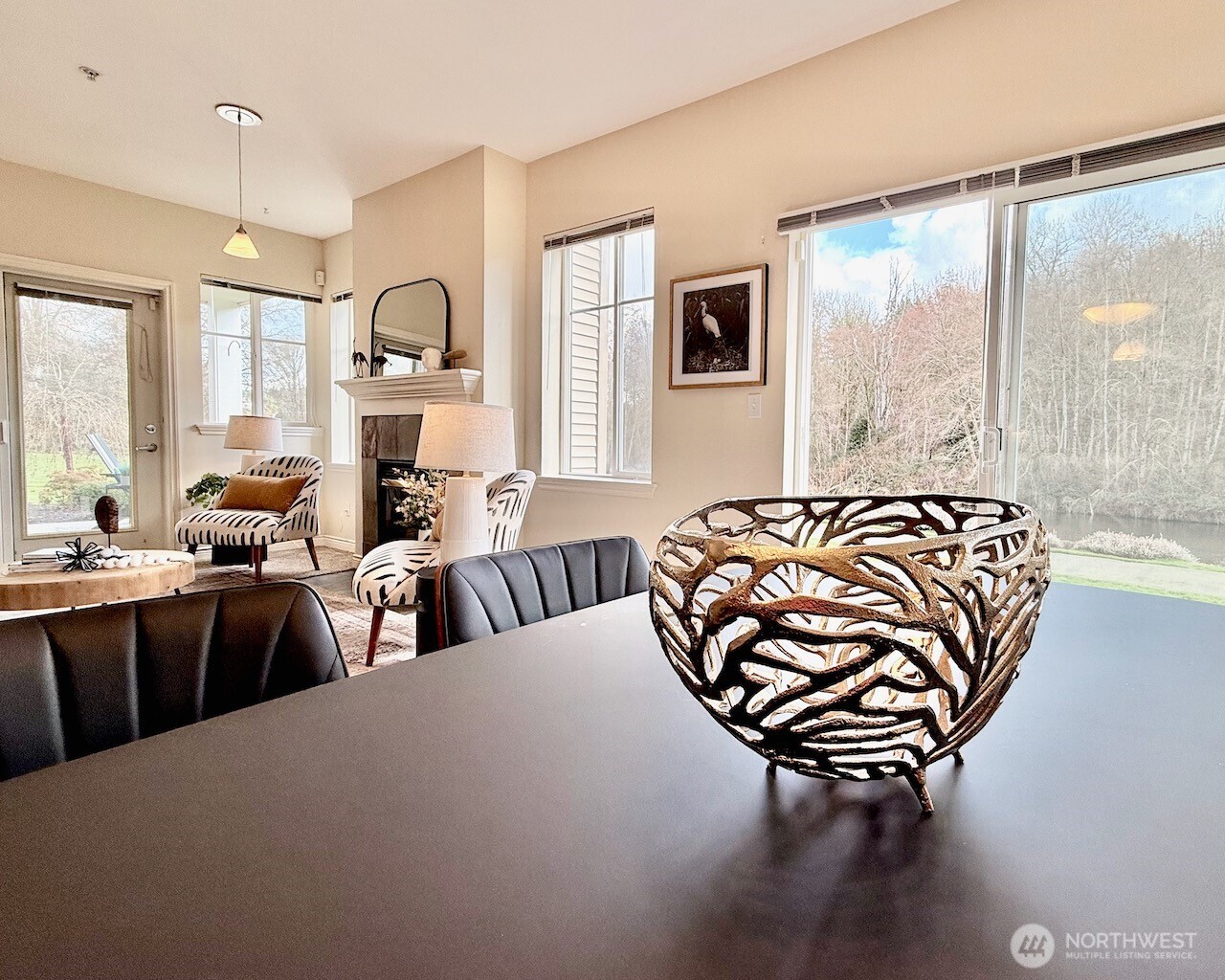 17432 Bothell Way Northeast, Unit B108 Bothell, WA 98011 - Photo 18 of 40 a living room with furniture large window and wooden floor