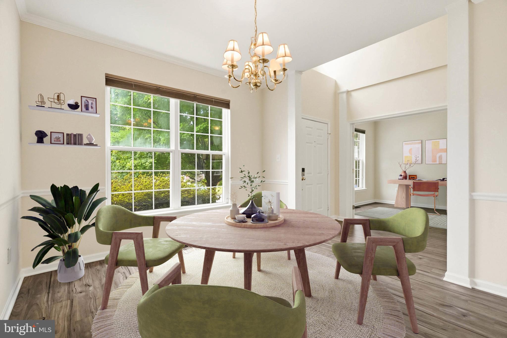 12203 Armat Court Laurel, MD 20708 - Photo 7 of 50 Dining room virtually staged