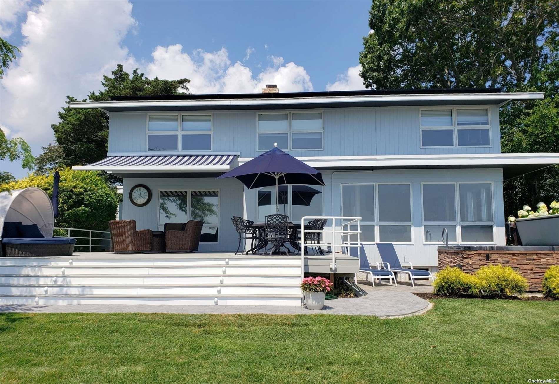 11 Beach Road Riverhead, NY 11947 - Photo 1 of 34 Stunner Modern Bay Front beauty