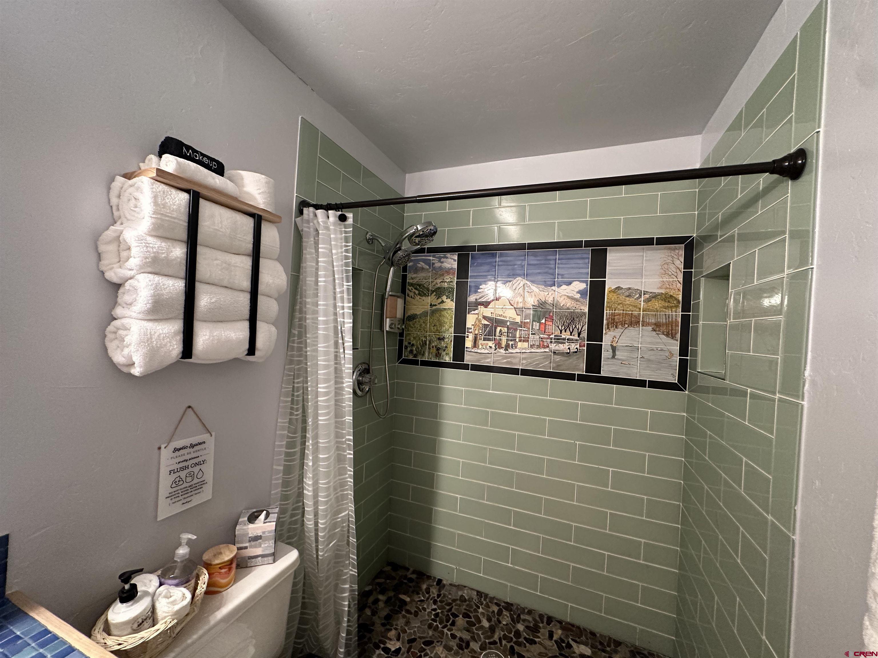 755 Gothic Road, Unit 2 Crested Butte, CO 81225 - Photo 24 of 36 a bathroom with a shower