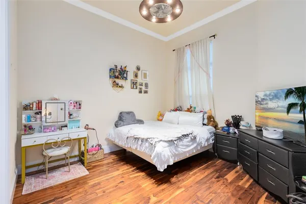 a very nice looking living room with a large window