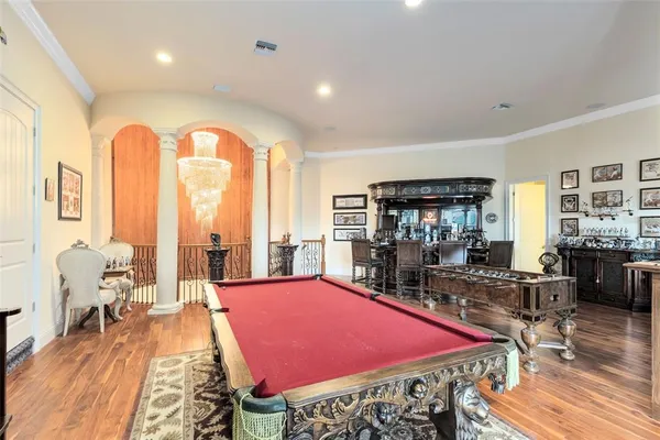 a view of outdoor space yard deck patio and outdoor kitchen