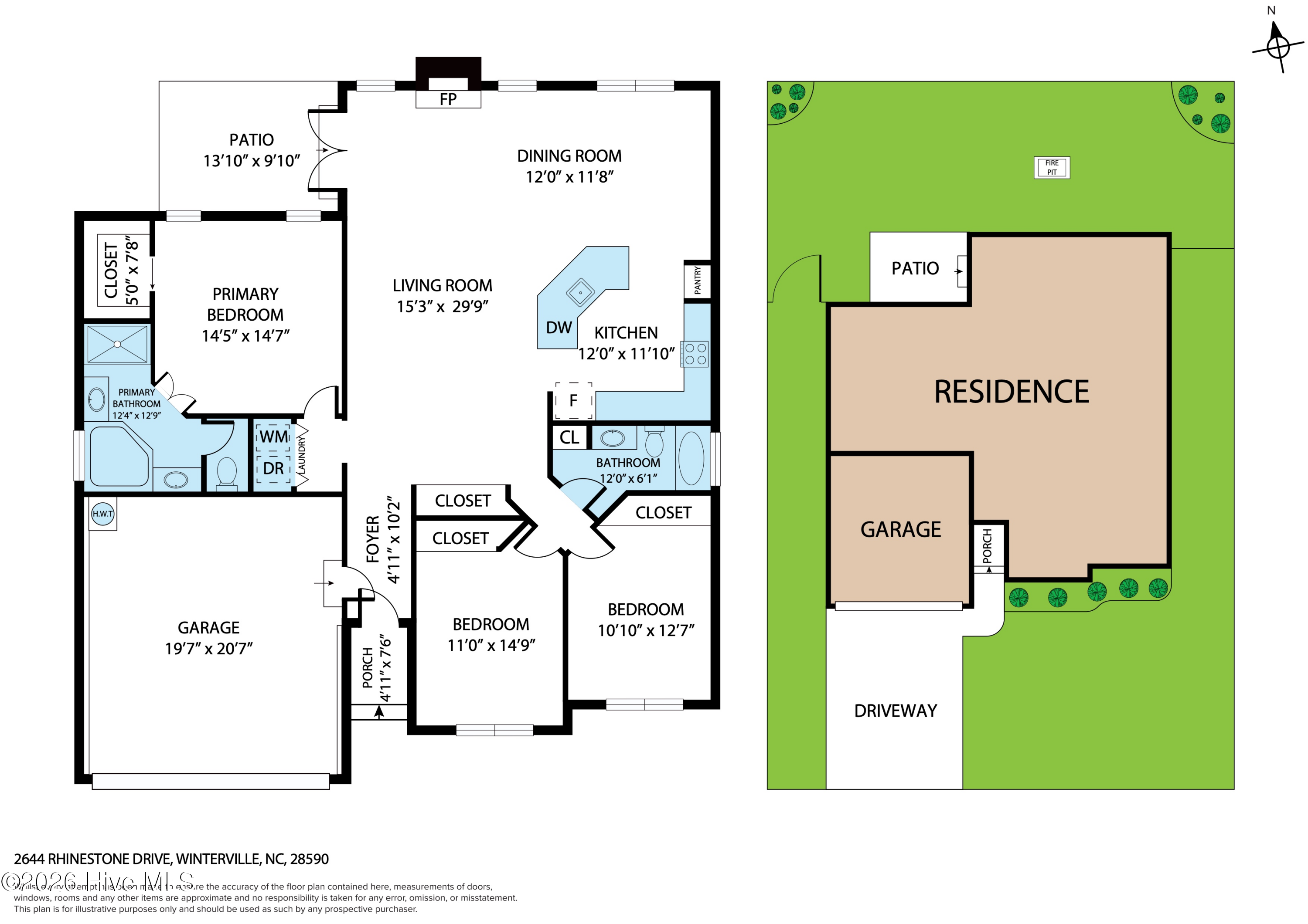2644 Rhinestone Drive Winterville, NC 28590 - Photo 44 of 45